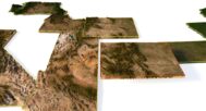 50 United States of America 3D map