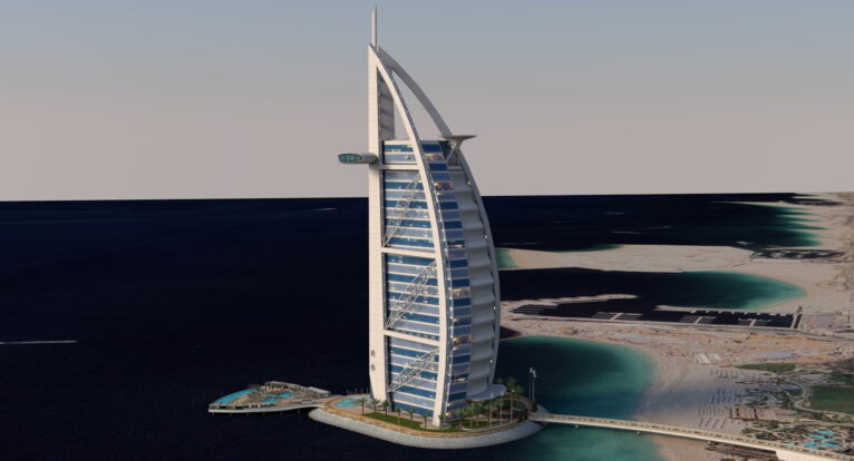 Burj Khalifa in 3D - Architectural Wonder Revealed