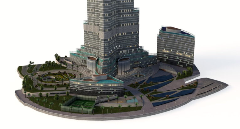 Burj Khalifa 3D Model Buy