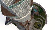 Burj Khalifa in 3D