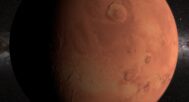 Model of Mars planet