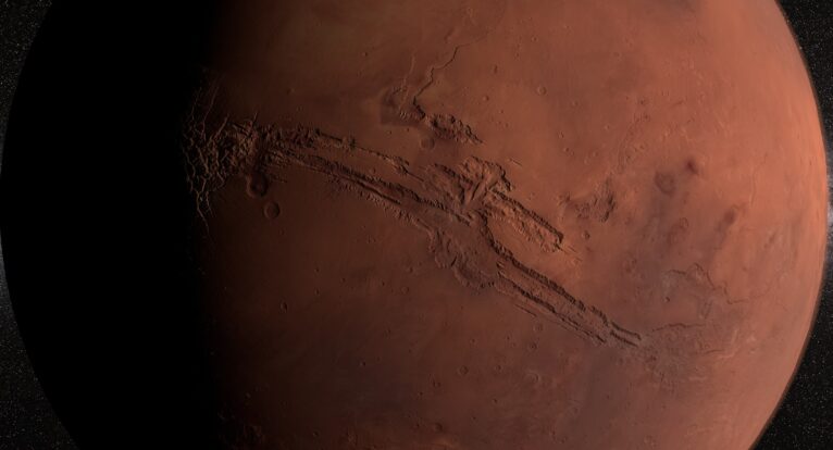 3D mars model