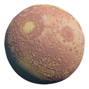 Moon STL model