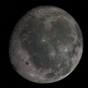 3D model of the Moon’s surface used for educational and scientific research.