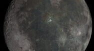 Detailed 3D Moon model for use in astronomy graphics and space visualization.