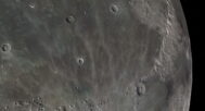 Moon 3D model terrain