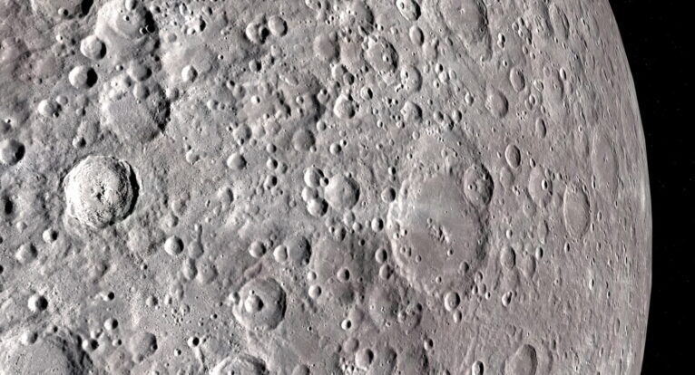 Moon map 3d model