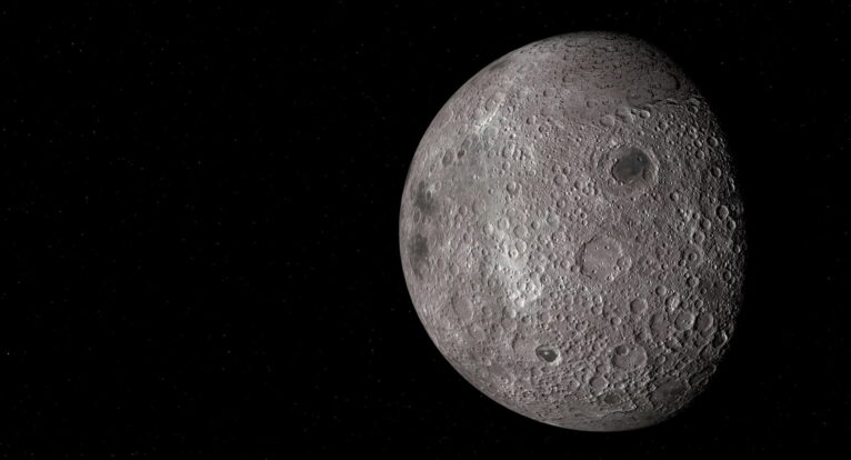 Moon 3D map