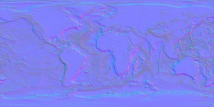 world normal map world normal map