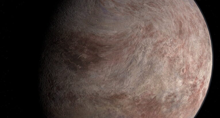Pluto 3D map