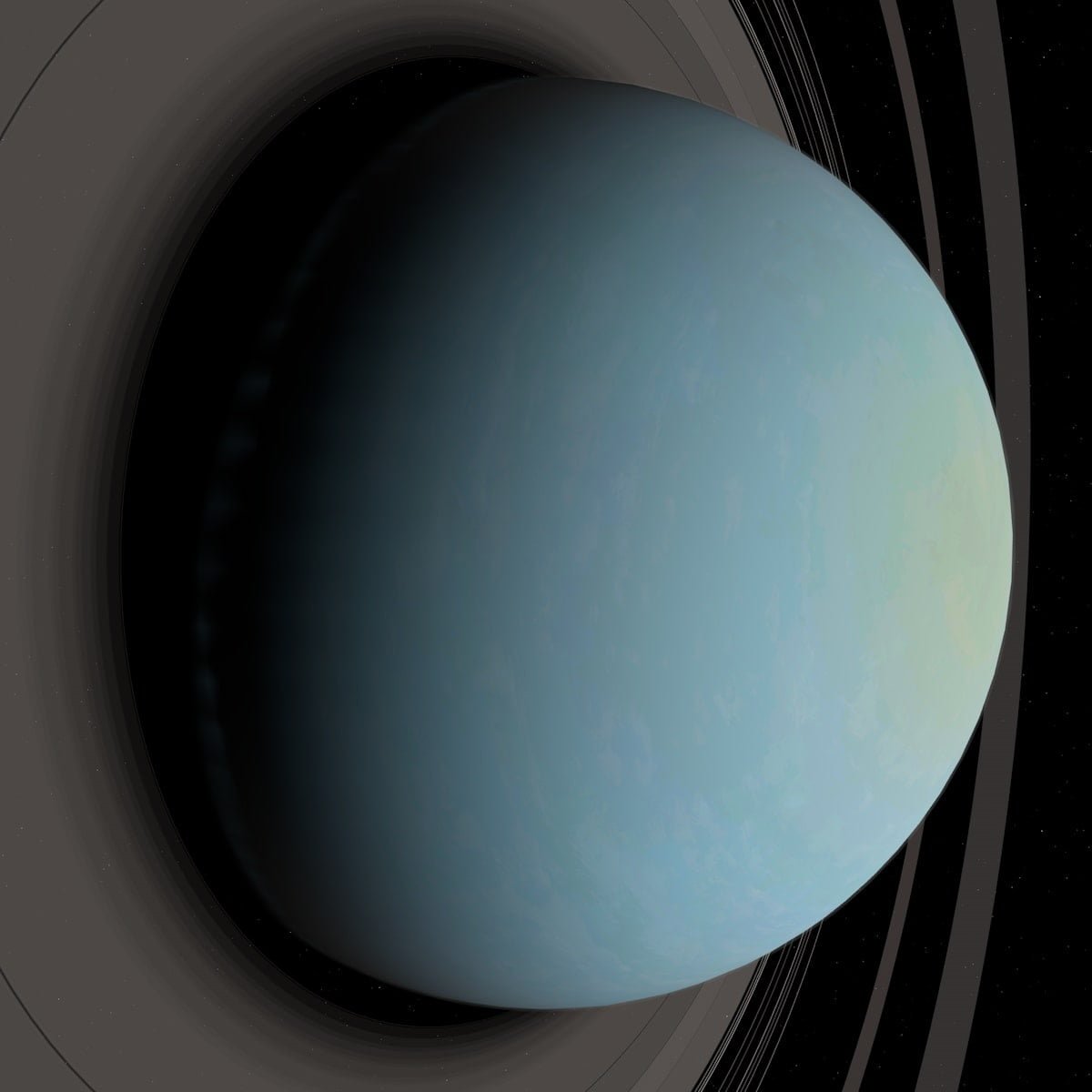 3d model of Uranus 3d model of Uranus