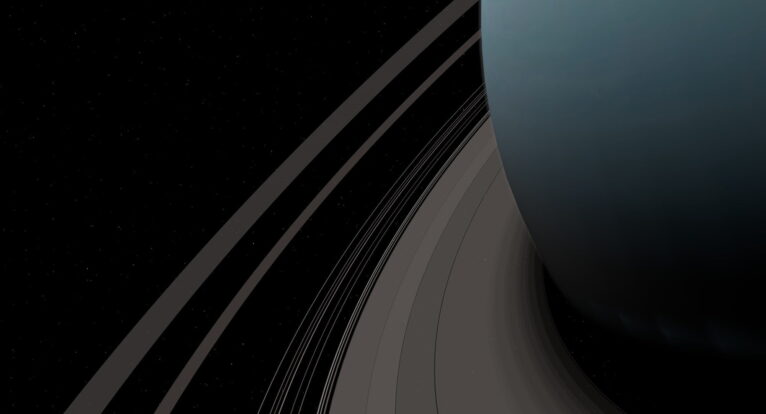 Uranus Planet 3D Render