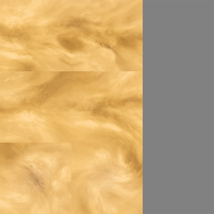 Venus 3D Model - Clouds Texture UV Mapping Venus 3D Model - Clouds Texture UV Mapping