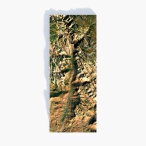 Zion Canyon Trail 3D map