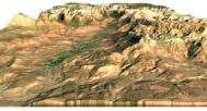 Map of the Zion Canyon