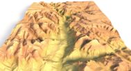 Zion Canyon 3d relief cnc files