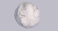Conceptual geoid height model inspired by Earth gravity field