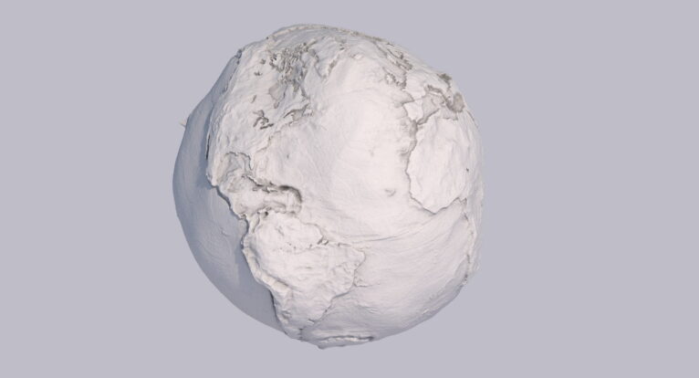 Conceptual geoid height model inspired by Earth gravity field