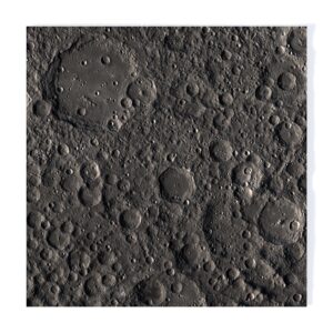 Moon surface STL model
