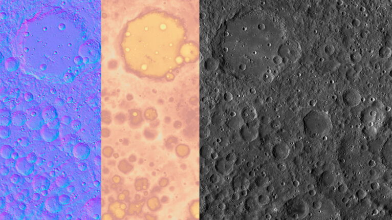 Moon surface Textures