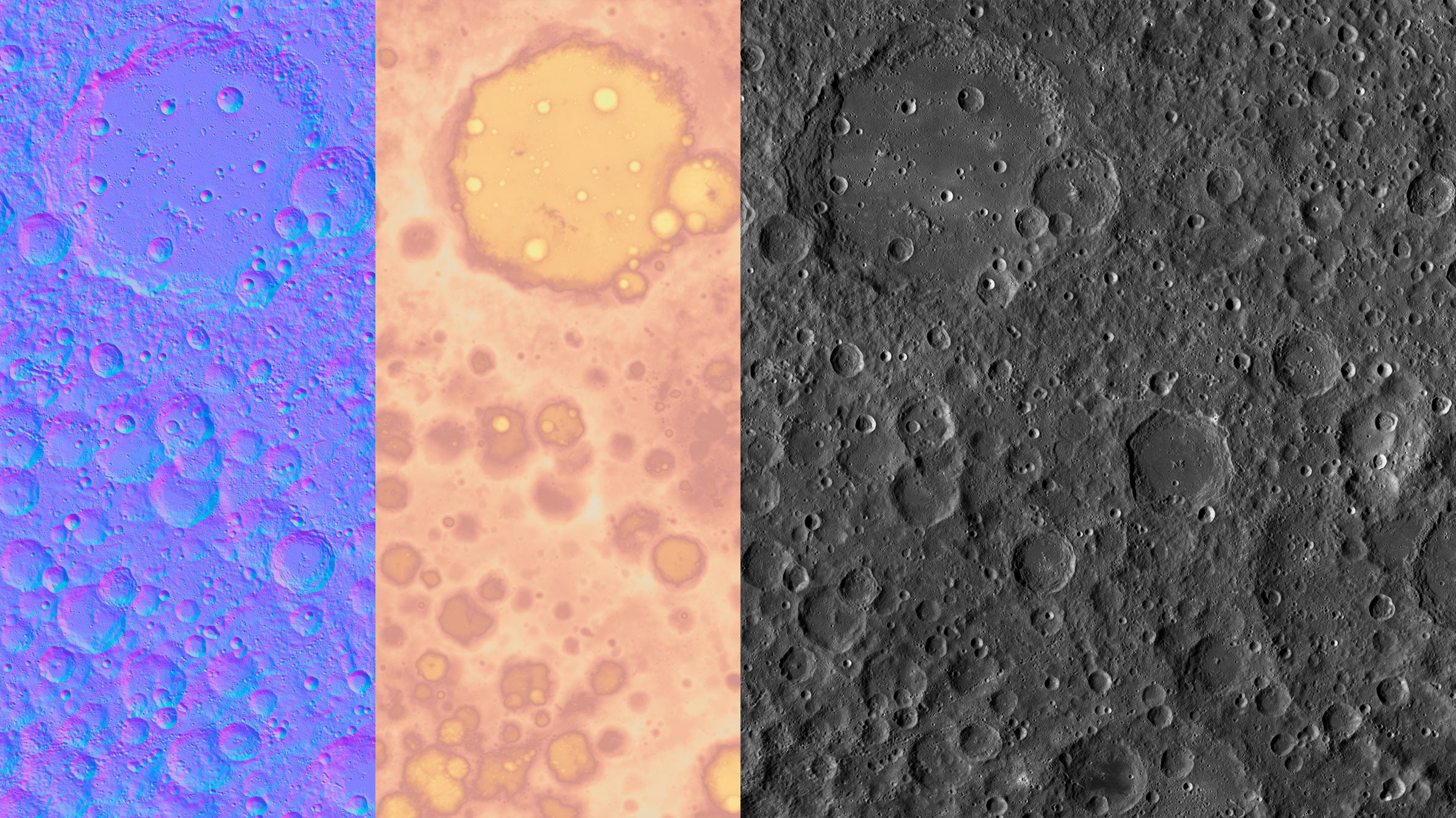 Moon surface Textures Moon surface Textures