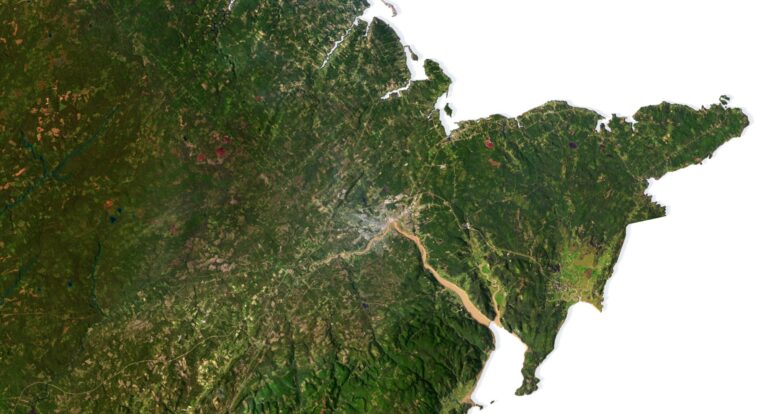 New Brunswik 3D elevation model