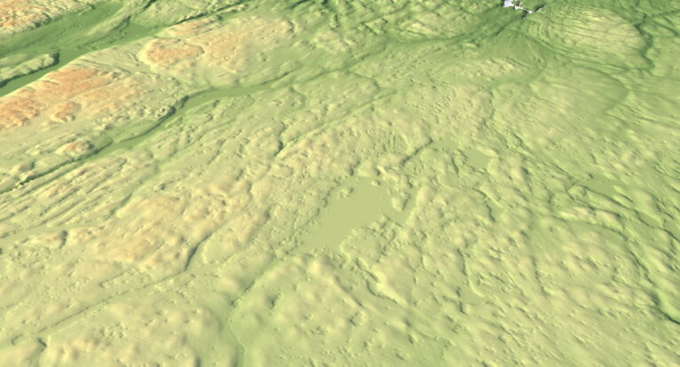 Newfoundland and Labrador map 3d model