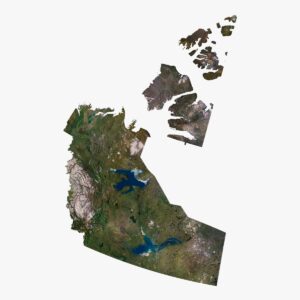Northwest Territories 3D model