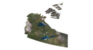 Northwest Territories 3D model C4D OBJ STL