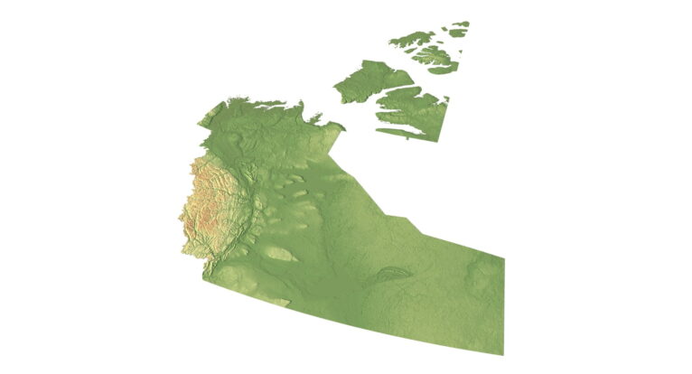 Northwest Territories map