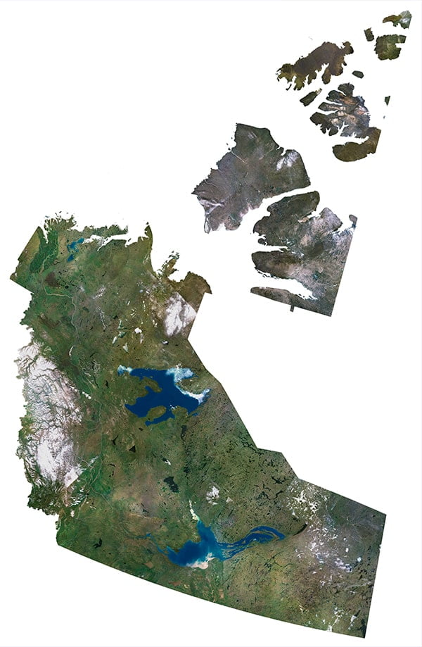 Northwest Territories satellite Northwest Territories satellite