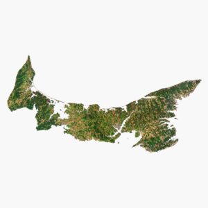 Prince Edward Island 3D model
