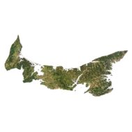 Prince Edward Island 3D model