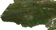 Quebec 3D map