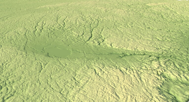 Quebec 3D model terrain