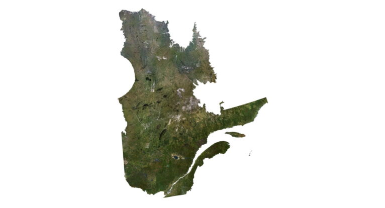 Quebec map