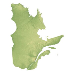 Quebec 3D model C4D OBJ STL