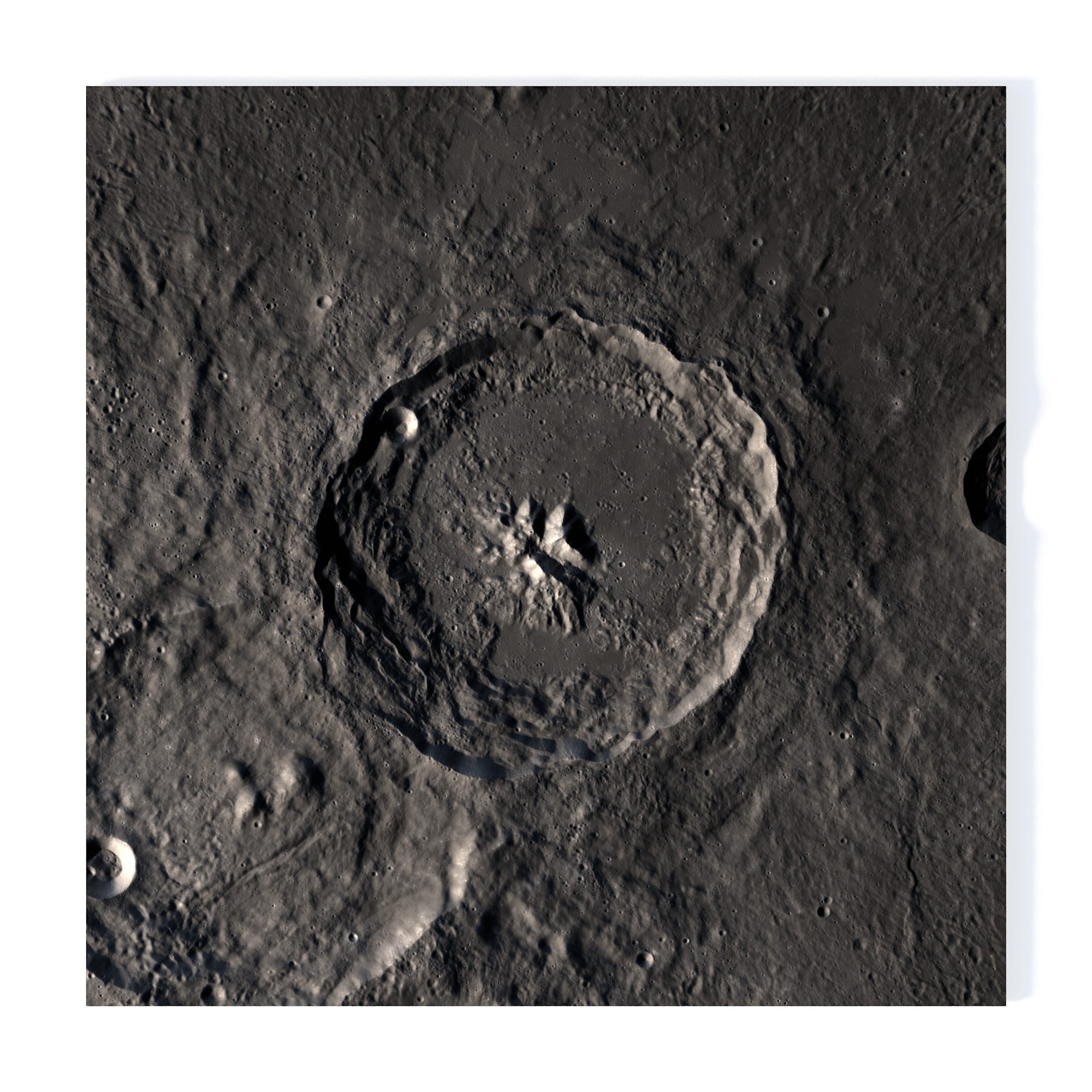 Theophilus Lunar Crater 3d stl files Theophilus Lunar Crater 3d stl files