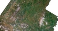 Topographic map Yukon
