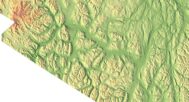 Yukon 3D elevation model