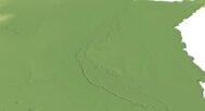 3D model of Argentina elevation