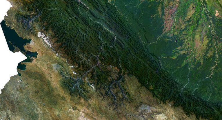 Bolivia map 3d model
