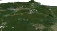 Brazil terrain
