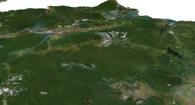 Brazil terrain