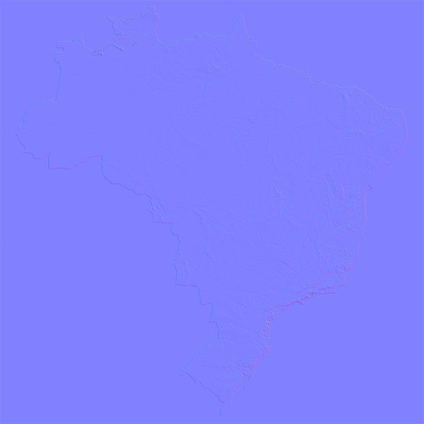 Brazil Normal Map Brazil Normal Map