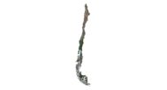 Buy 3D models of Chile terrain