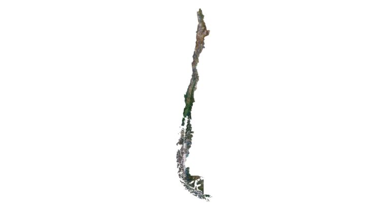 Buy 3D models of Chile terrain