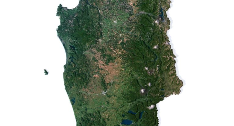 Map of Chile