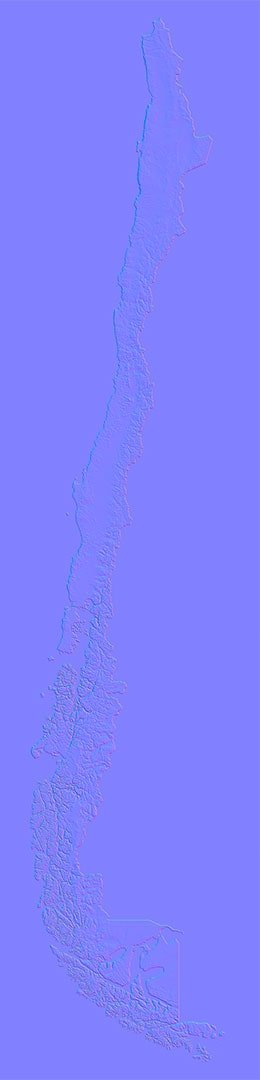 Chile Normal Map Chile Normal Map