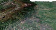 Colombia map 3d model